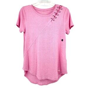 Hollister Eyelet Laced Tee - Small